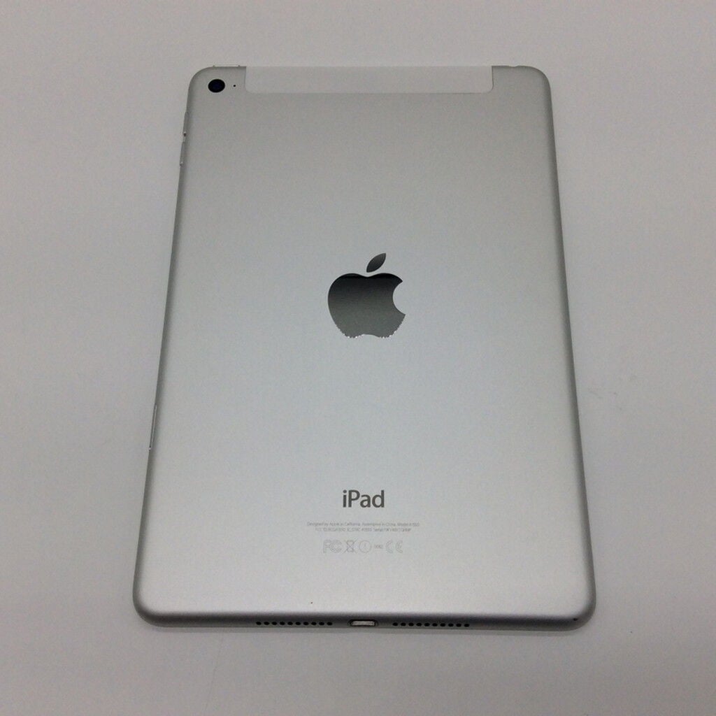 中古 【docomo】Apple iPad mini4 Wi-Fi + Cellular 128GB シルバー