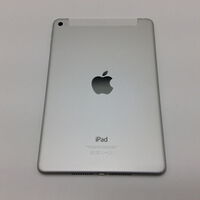 中古  【docomo】Apple iPad mini4 Wi-Fi + Cellular 128GB シルバー MK772J/A 129398 