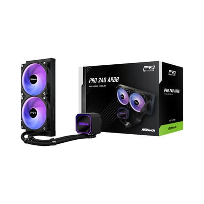 ASRock  Pro 240 ARGB (240mm ブラック) 