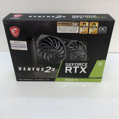【徳島住吉店】中古  MSI GeForce RTX 3060 Ti VENTUS 2X OC (RTX3060Ti 8GB) 144193 