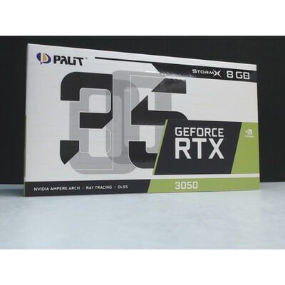 【前橋ｲﾝﾀｰｱｶﾏﾙ店】中古  PALIT STORM X GEFORCE RTX3050(8GB) 4540001843 