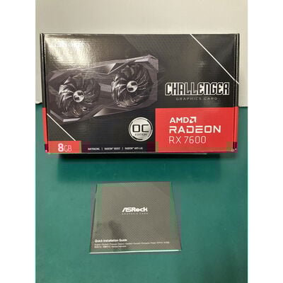 【富山本郷店】中古  ASRock Radeon RX 7600 Challenger 8GB OC（RX7600 8GB） 3480037266 