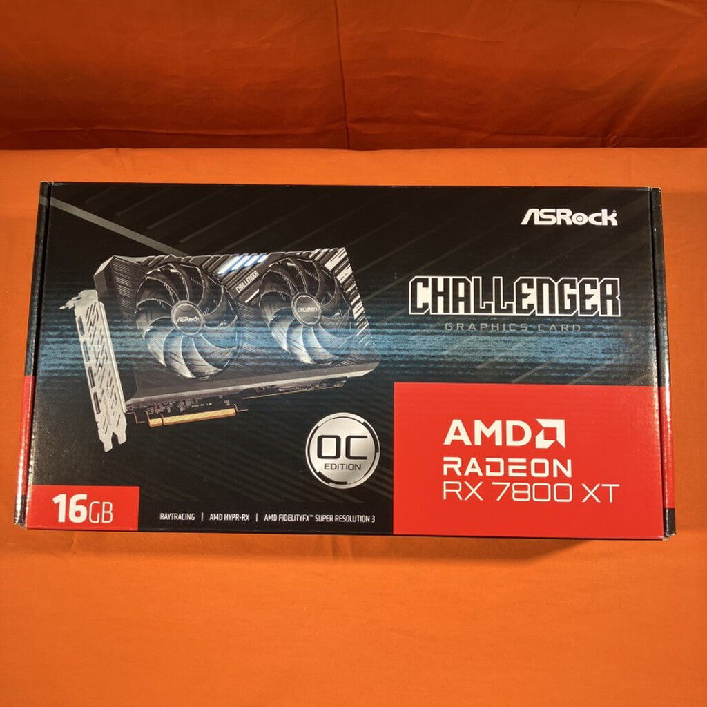 中古 ASRock RX7800XT CL 16GO(RX7800XT Challenger OC) 3280022038