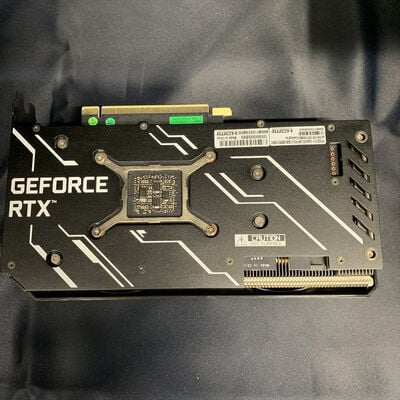 【横浜駅前店】中古  玄人志向 GG-RTX3070-E8GB/OC/DF/LHR (Geforce RTX 3070 8GB) 3400008516