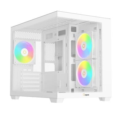 Ocypus  Gamma C54 ARGB Gamma-C54-WHD300XX-GL (MicroATX ガラス ホワイト) 