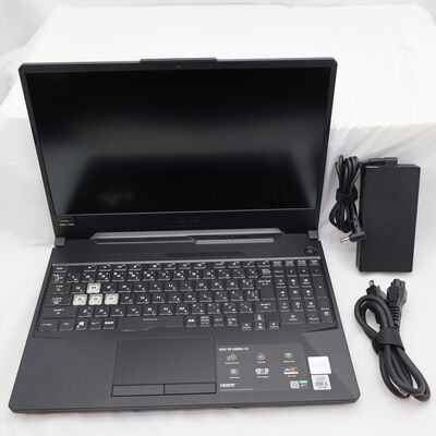 【通販センター】中古  ASUS TUF Gaming F15 FX506LH FX506LH-I5G1650(Intel Core i5 10300H/32GB DDR4 (PC4)/SSD512GB/なし/NVIDIA GeForce GTX 1650 4GB/15.6/1920x1080/Wi-Fi/W11H64 MAR) 194582 