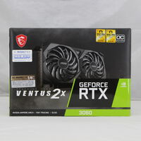 中古  MSI GeForce RTX 3060 VENTUS 2X 12G OC（RTX 3060 12GB） 3480033128 
