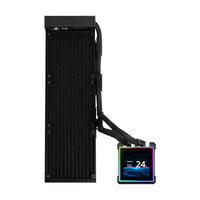 Lian-Li  HydroShift II LCD-S 360 fanLESS GHS2LCDS36NB (360mm ファンレス ブラック) 