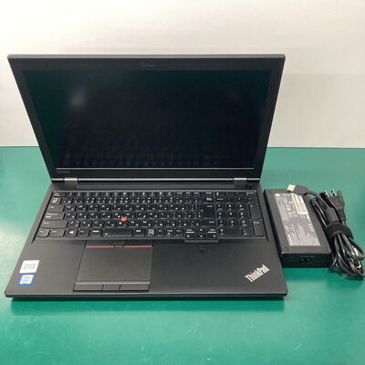 【神戸・三宮店】中古  Lenovo ThinkPad P52　20MAS12700 (Core i7 8750H/16GB/SSD512GB/-/NVIDIA Quadro P1000 4GB/15.6ｲﾝﾁ/1920x1080/Wi-Fi/WEBCAM/W11H64) 176658 