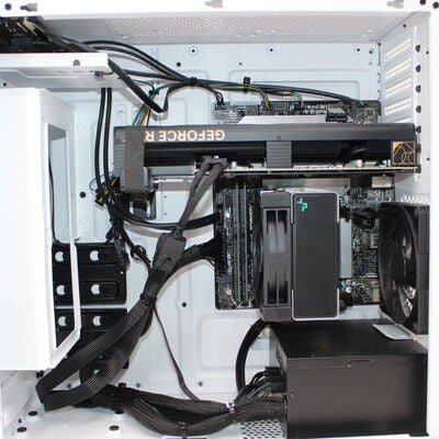 【通販センター】中古  インバースネット FRONTIER(Intel Core i7 14700F/32GB DDR4 (PC4)/SSD512GB/なし/NVIDIA GeForce RTX 4070 Ti SUPER 16GB/W11H64 MAR) 192937 