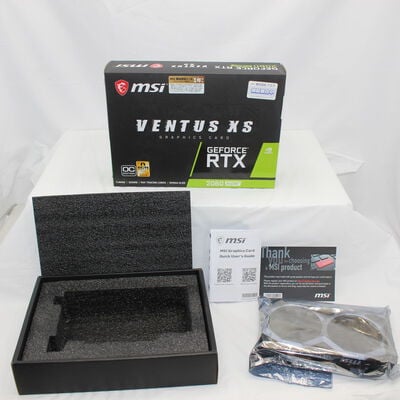 【通販センター】中古  MSI GeForce RTX 2060 SUPER VENTUS XS J OC（RTX2060SUPER 8GB） 3480041010 