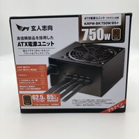 中古  玄人志向 KRPW-BK750W/85+ (ATX 750W 80+B P) 3430006299 