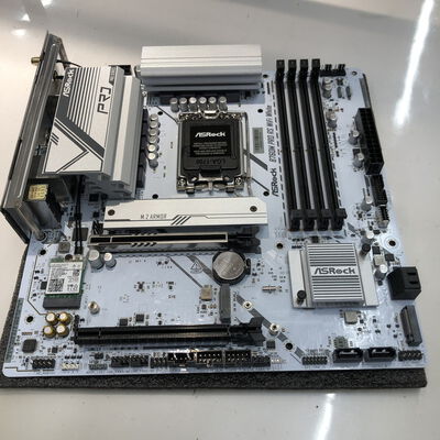 【姫路店】中古  ASRock B760M Pro RS WiFi White (B760 1700 mATX DDR5) 4740000942 