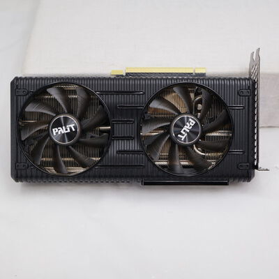 【通販センター】中古  Palit RTX 3060 Ti Dual 8GB NE6306T019P2-190AD (RTX3060Ti 8GB) 200649 