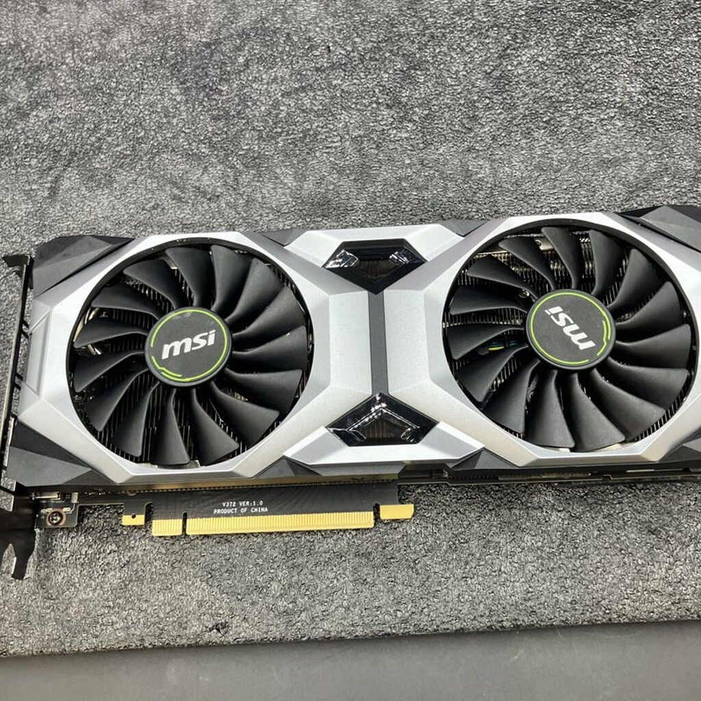 中古 MSI GeForce RTX 2080 VENTUS 8G（RTX2080 8GB） 3480040793