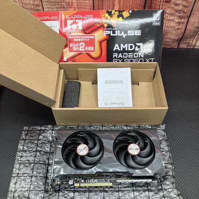 【富士青葉店】中古  SAPPHIRE PULSE Radeon RX 9060 XT GAMING OC 16GB（RX9060XT 16GB） 3480039366 