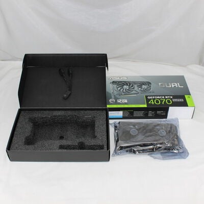 中古  ASUS DUAL-RTX4070S-12G-EVO（RTX 4070 SUPER 12GB） 3480033606 