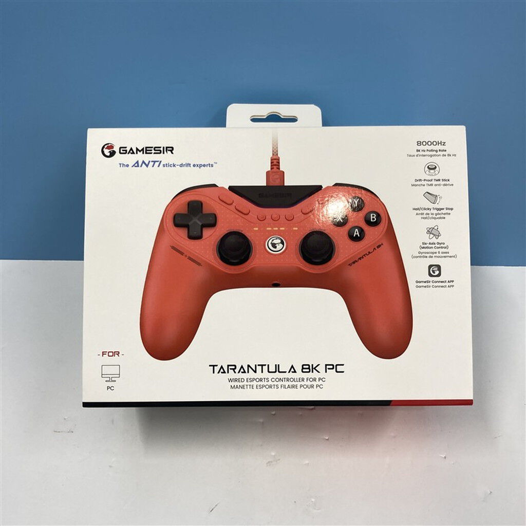 中古 GameSir Tarantula 8K PC 有線ゲーミングコントローラー