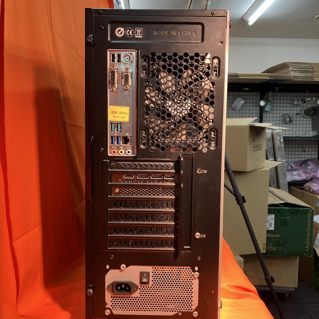 中古 オリジナルPC (8700K/32GB/SSD480GB+HDD2TB/Mt/RTX3060/OS