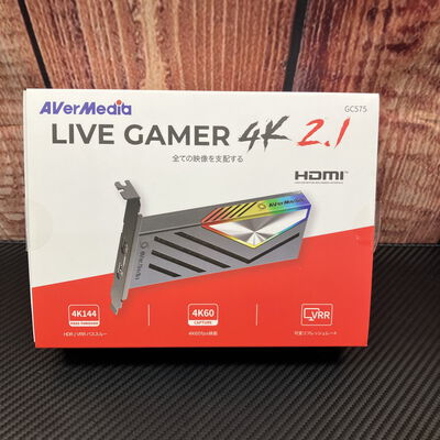 【富士青葉店】中古  AverMedia Live Gamer 4K 2.1 GC575 5070001756 