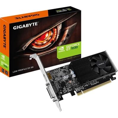 GIGABYTE  GT 1030 Low Profile D4 2G GV-N1030D4-2GL (GeForce GT 1030 2GB) 