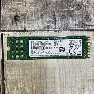 【広島店】中古  各社 M.2 SSD SATA接続 256GB （M.2 SATA 2280） 134625 