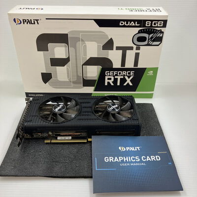 【秋葉原本店】中古  Palit NE6306T019P2-190AD (RTX3060Ti Dual 8G) 175530 