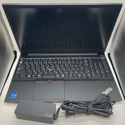【八王子店】中古  LENOVO E15 Gen2 MSO 指紋認証あり (Intel Core i5 1135G7 2.4GHz/8GB/SSD256GB/-/オンボード/15.6/1920x1080/GbE/Wi-Fi/WEBCAM/W11P/Microsoft Office Home and Business 2024) 188479 