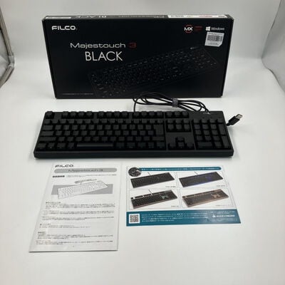 【なんば店】中古  Majestouch 3 BLACK FKBN108MRL/NFMB3 赤軸 [マットブラック] 3280022206 
