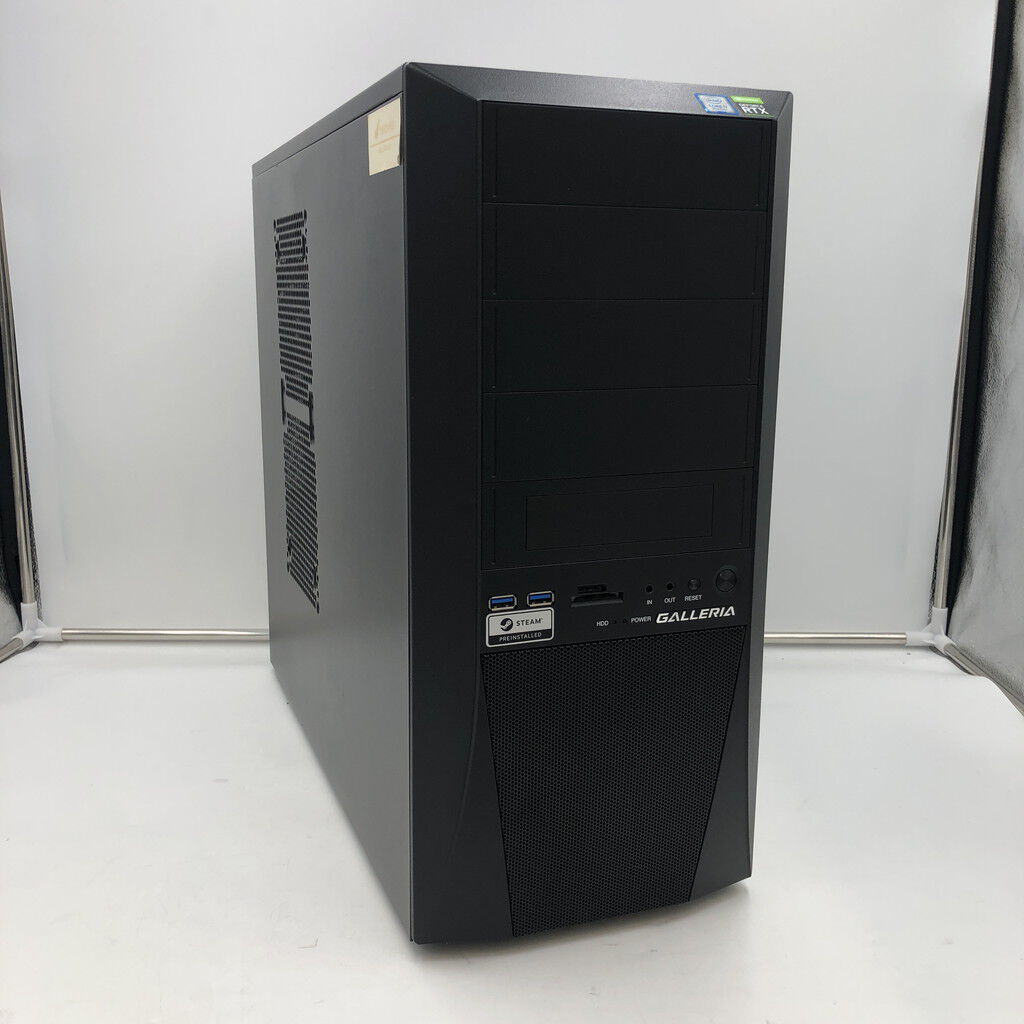 初期保証i7-9700K相当32G SSD1TB QuadroP2000オフィス 中古 GALLERIA ZV(i7 9700K/8GB/SSD500GB/HDD1TB/RTX2060 SUPER/W11H