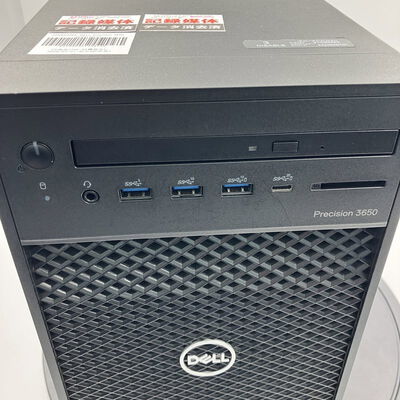 【なんば店】中古  DELL Precision 3650 Tower (i7 11700/64GB/SSD512GB/HDD2TB/Mt/RTX3060 12GB) 3280023364 