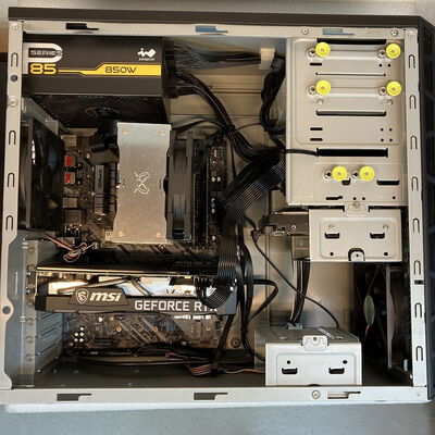 【京都店】中古  FRONTIER FRGAH470/37WS/NTK(i7 10700F/32GB/SSD1TB/HDD2TB/RTX3070/W10H) 3180005941 