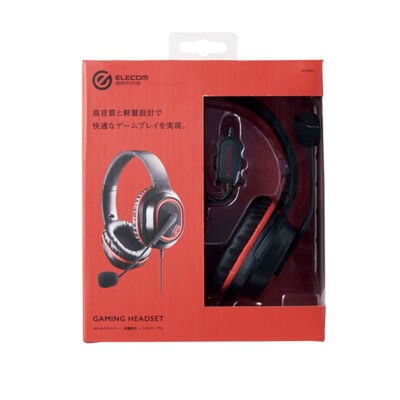 エレコム  HS-G30BK (ゲーミングヘッドセット ブラック) 