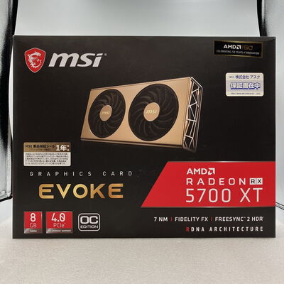 【新潟店】中古  MSI Radeon RX 5700 XT EVOKE OC 8GB 3290007166 