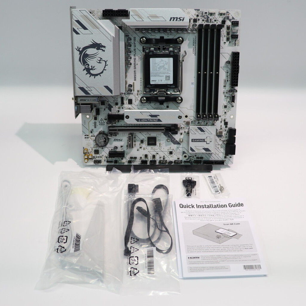 中古 MSI B850M GAMING PLUS WIFI6E (B850 AM5 mATX DDR5) 3210015863