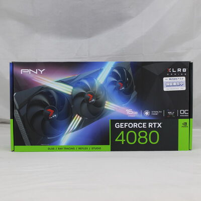 【通販センター】中古  PNY GeForce RTX 4080 16GB XLR8 ゲーミング VERTO EPIC-X RGB オーバークロック トリプルファン VCG408016TFXXPB1-O（RTX4080 16GB） 3480034427 