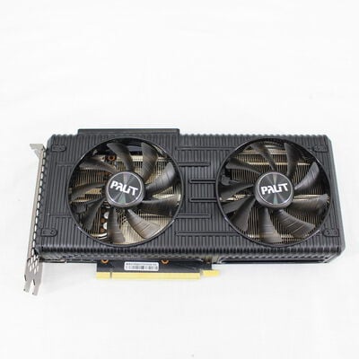 中古  Palit NE63060T19K9-190AD (GeForce RTX 3060 Dual OC 12GB) LHR版 178827 