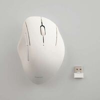 エレコム  M-SH21MBSKXWH (SHELLPHA USB無線/Bluetoothマウス[5ボタン/Sサイズ] ホワイト) 