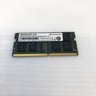 【徳島住吉店】中古  PC4-25600 32GB ノート用(DDR4-3200) 158773 