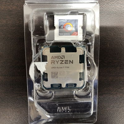 【福山ココローズ店】中古  AMD Ryzen 7 7700 (AM5/3.8GHz/40M/C8/T16/65W) 1460024624 