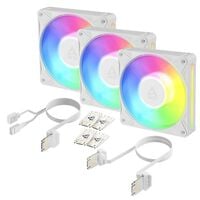 ARCTIC  BioniX P12 A-RGB White - 3 Pack ACFAN00338A (120mm ARGB ホワイト 3個パック) 