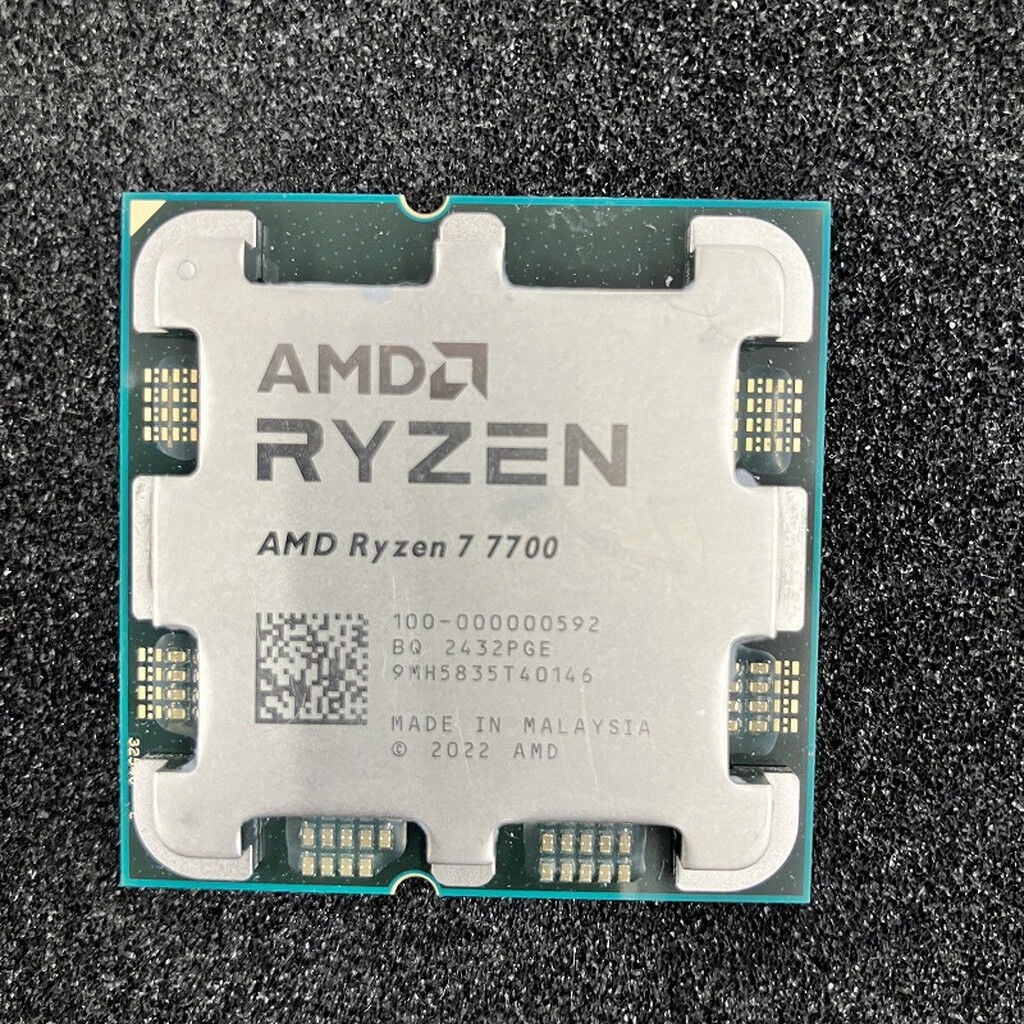 中古 AMD Ryzen 7 7700 (AM5/3.8GHz/40M/C8/T16/65W) 1460024624