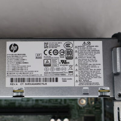 【通販センター】中古  HP ProDesk 600 G4 SFF(Intel Core i5 8500/16GB DDR4 (PC4)/SSD500GB/DVD-ROM/オンボード/W11H64 MAR) 201863【7/30値下げ!】 