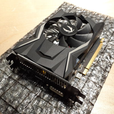 【鹿児島店】中古  ZOTAC ZT-T16500F-10L (GTX1650 4G GDR5) 139576 