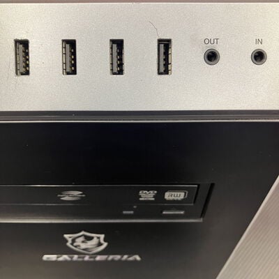 【富士青葉店】中古  THIRDWAVE GALLERIA RM5R-G60S(Ryzen 5 4500/32GB/SSD1TB/GTX1660 SUPER/W11H) 1460030084 