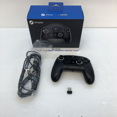 【徳島住吉店】中古  HORI ホリワイヤレスホリパッド for Steam ミッドナイトブラック HPC-055 5230001256 