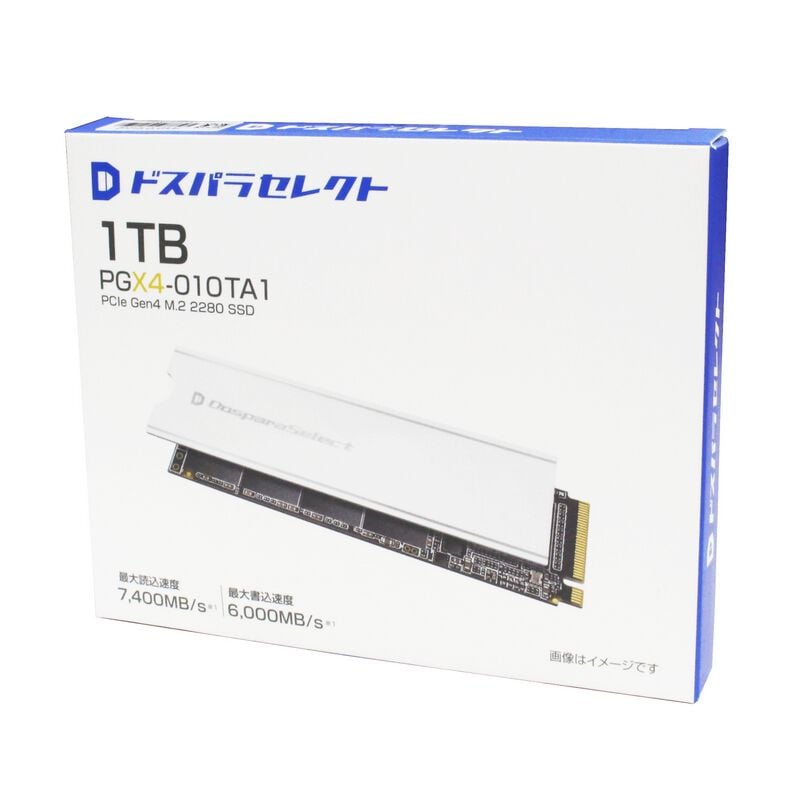 ドスパラセレクト PGX4-010TA1 (M.2 2280 1TB) ｜ パソコン通販の