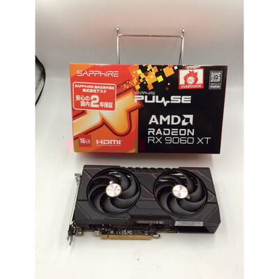 【座間相武台】中古  SAPPHIRE PULSE Radeon RX 9060 XT GAMING OC 16GB (RX9060XT 16G) 179905 