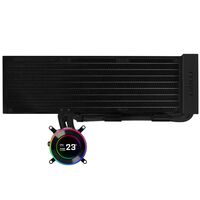 Lian-Li  HydroShift II LCD-C 360N LL-HS2-LCD-360-N-BK (GHS2LCD36B) ファン無しモデル 