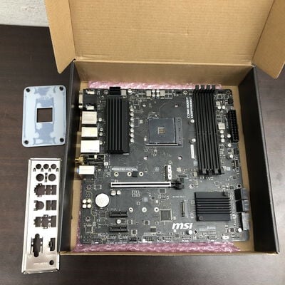 【福山ココローズ店】中古  MSI B550M PRO-VDH WIFI (B550 AM4 mATX DDR4) 142922 